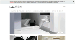 Desktop Screenshot of laufen.com