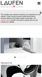 Mobile Screenshot of export.laufen.com