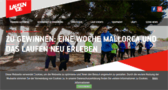 Desktop Screenshot of laufen.de