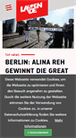 Mobile Screenshot of laufen.de